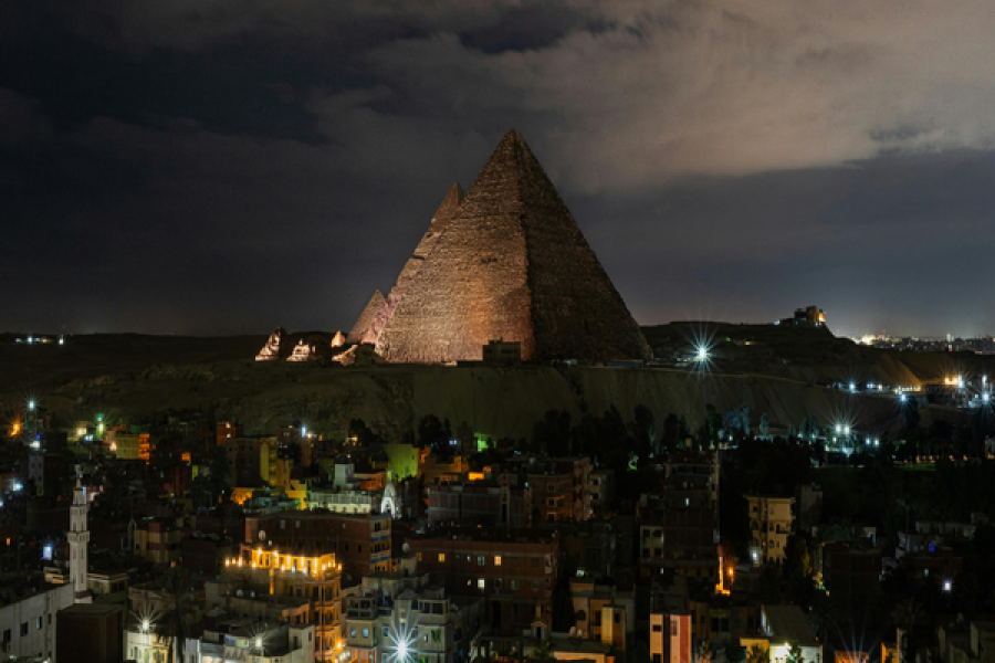 Sound & Light Show at Giza Pyramids